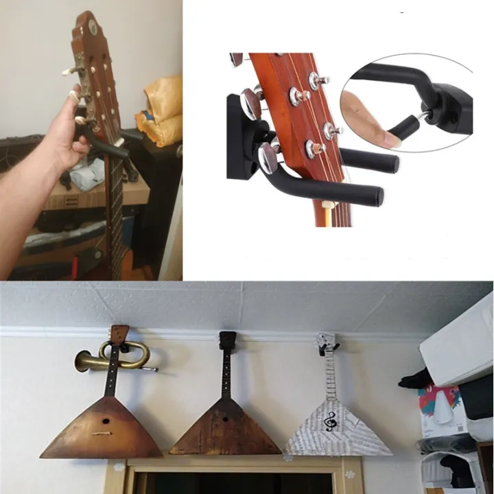 2pcs%20Gun%20Racks%20Wall%20and%20Mount%20Hook%20Rifle%20Hanger%20Storage%20Display%20for%20All%20Size%20Guitars,%20Bass,Shotguns,%20Airsoft,%20Compound%20Bow%20-%20Image%204