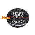 Start Stop Engine Button Switch Carbon Cover For BMW F/G Classis F01 F02 F10 G37. 