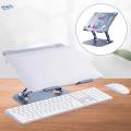 Aluminium Laptop Stand V4.1 | Ergonomic Design with Dual Fan Cooling Elevate your workspace.