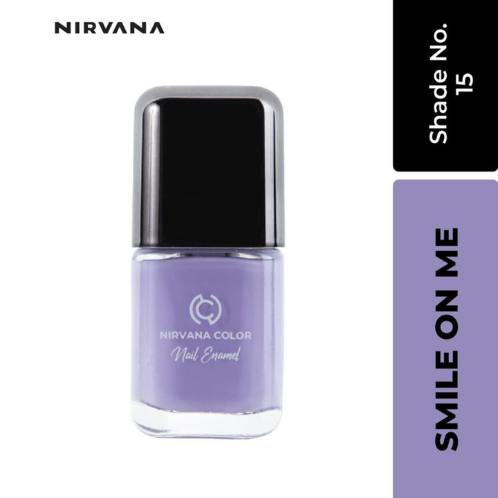 Nirvana Nail Polish for Women - Shade 15-Smile on me