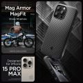 Spigen Mag Armor MagFit Designed For Iphone 11 12 13 14 15 Pro Max Case Military-Grade Protection Compatible with MagSafe. 