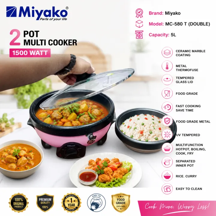 Miyako%20MC-580%20T%20Double%20Multi%20Cooker%205L%20%E2%80%93%202%20Pot%20Electric%20Cooker%20with%20Ceramic%20Marble%20Coating%20-%20Image%202
