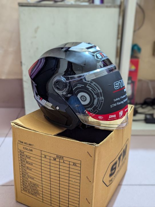 STM%20Half%20face%20Best%20Quality%20helmet%20for%20Man%20&%20Women-%20red/black%20-%20Image%205