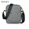 Men Shoulder Bags Pure Color Waterproof Nylon Cloth Sling Pack Messenger Bag Large Capacity Crossbody Bags For Casual Business.