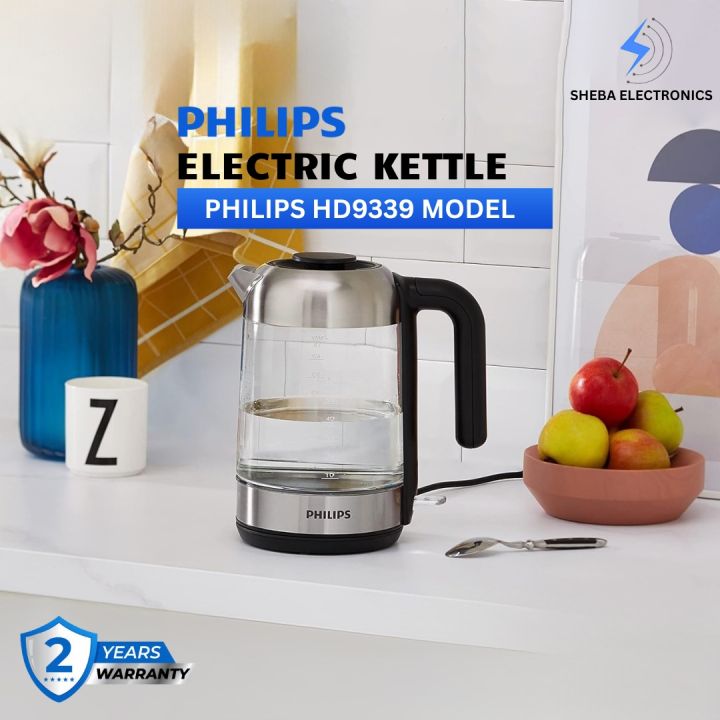 Philips%205000%20Series%20HD9339%20Glass%20Electric%20Kettle%20%E2%80%93%201.7L,%202200W%20Power,%20Modern%20Design%20-%20Image%202