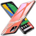 Google Pixel 4XL Luxury Soft Silicone TPU Protective Transparent Back Case Cover. 