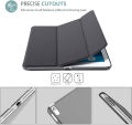 Case For iPad Pro 10.5 2017 Release Model A1701 A1709 Cover Ultra Slim Lightweight Magnetic Smart Translucent Frosted Back Shell. 
