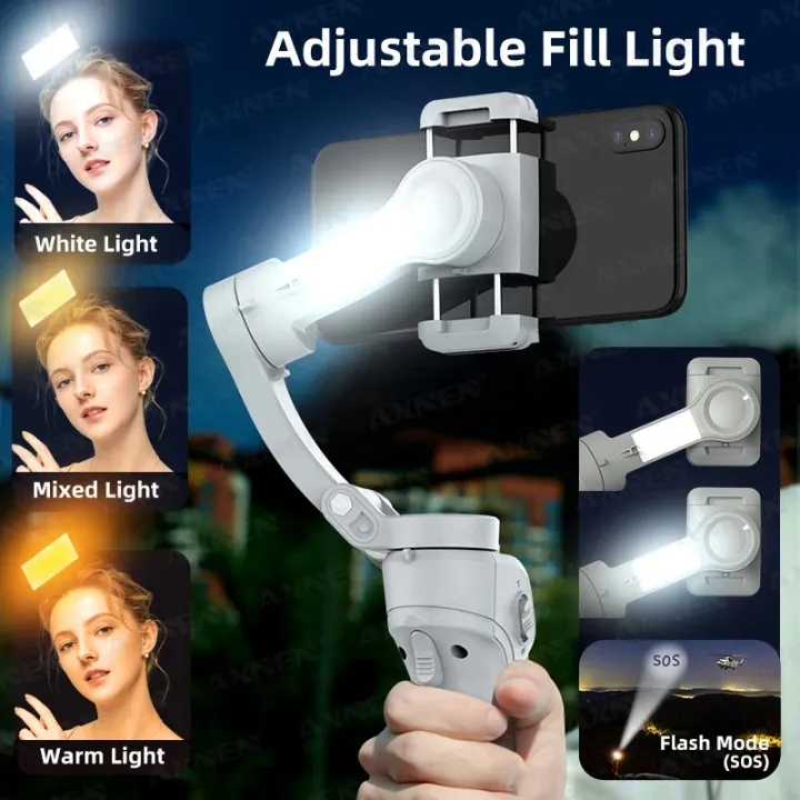 AXNEN%20HQ6%20Gimbal%20for%20Smartphone,%203-Axis%20Handheld%20Gimbal,%20with%20Smart%20Tracking,%20Fill%20Light,%20Zoom,%20Stabilizer%20for%20iPhone%20Android%20-%20Image%203