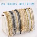 Metal Chain strap for bags DIY Handles Crossbody Accessories for Handbag Luxury Brand Detachable Replacement Purse Chain strap. 