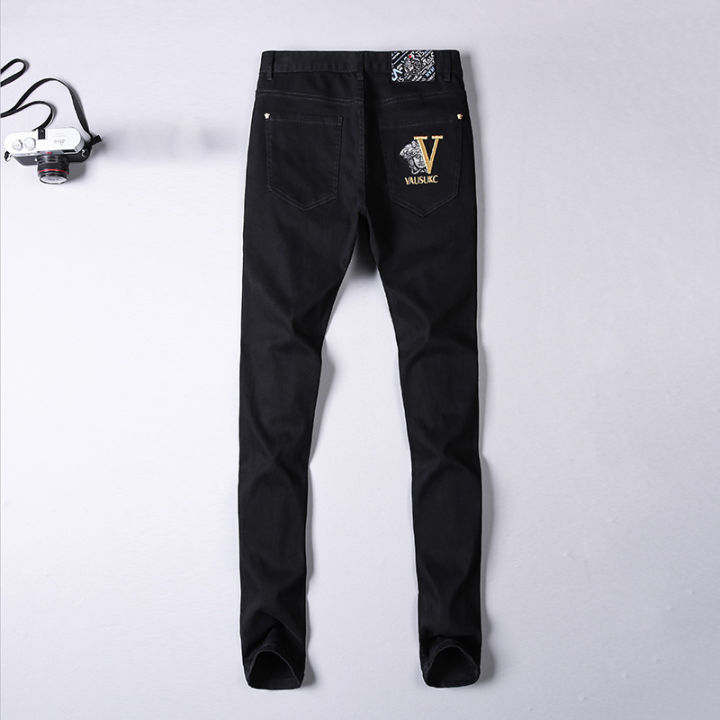 2022Spring%20and%20Summer%20Embroidered%20Jeans%20Men's%20European%20Station%20Korean%20Style%20Slim-Fitting%20Ankle-Tied%20Stretch%20Fashion%20European%20Goods%20Men's%20Pants%20-%20Image%207