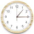 4 Pcs Quartz Clock Movement Mechanism Parts with 4 Types of Walnut Wood Clock Hands Clock Accessories for Clock Repair.