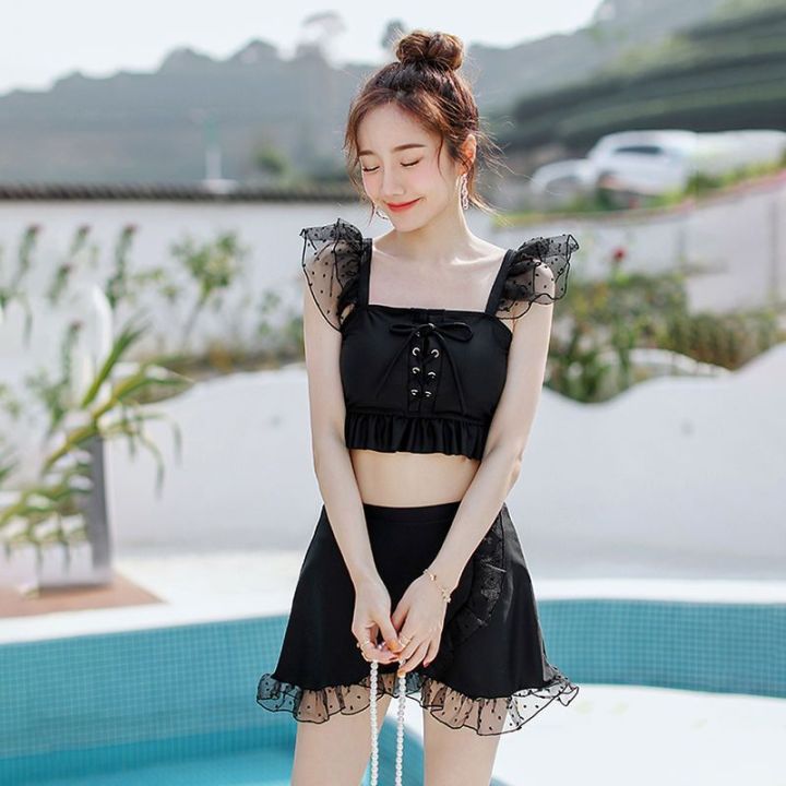 2023New%20Swimwear%20Super%20GirlinsWind%20Split%20Student%20Conservative%20Cover%20Belly%20Thin%20Small%20Chest%20Gathered%20Hot%20Spring%20-%20Image%207