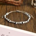 Bohemian Colored Beads Spaced Hand-woven Bracelet Women Casual Daily Trendy Simple Accessories Friendship Gifts. 