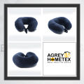 Regular Neck Pillow, Navy Blue (11"x12"), 1 Pcs. 