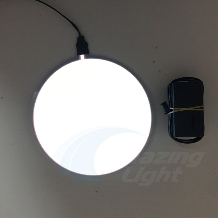 16cm%20Diameter%20white%20EL%20Panel%20EL%20Backlight%20EL%20Sheet%20EL%20Light%20paper%20LED%20Lamp%20-%20Image%202