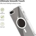 For apple iPhone 7/ iPhone 8 /SE 2/Se 3 Clear Barlia Case Simple Shockproof Phone Case Crystal Clear Magsafe Hard Tpu Four Corner Anti Fall Skin Friendly Shell Soft For apple iPhone 7/8/SE 2/Se 3 Turbo Phone Cases Back Cover Pani Cover.
