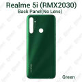 Realme 5i RMX2030 Back Panel/Backshell/ Casing + With and With Camera Lens + Side Buttons With Logo-All Colors Available. 