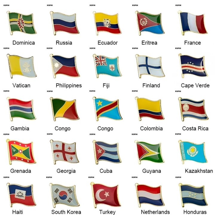 Country%20Flag%20Badge%20Flag%20Brooch%20National%20Flag%20Lapel%20Pin%20International%20Travel%20Pins%20Collections%20-%20Image%203
