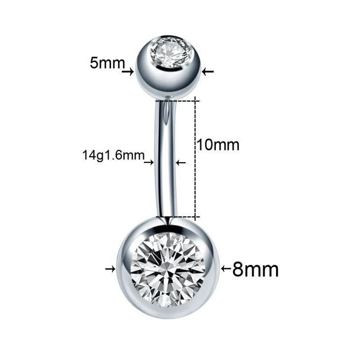 2/5/10PCS%20Crystal%20Belly%20Button%20Piercing%20Set%20Stainless%20Steel%20Zircon%20Belly%20Piercing%20Bulk%20Cz%20Navel%20Barbell%20Pack%20Piercing%20Ombligo%20-%20Image%202