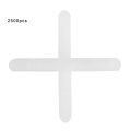 2500Pcs Ceramic Tiler Plasitc Tile Spacer Plumber Reuseable Leveling System 1mm/1.5mm. 