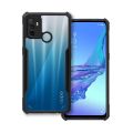 For Oppo A53 Protective Black Border Crystal Clear Xundd Mobile Back Case Cover.