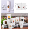 ❉ I Need More Coffee Series 02 Stickers ❉ 50Pcs/Set DIY Fashion Luggage Laptop Skateboard Doodle Decals Stickers. 