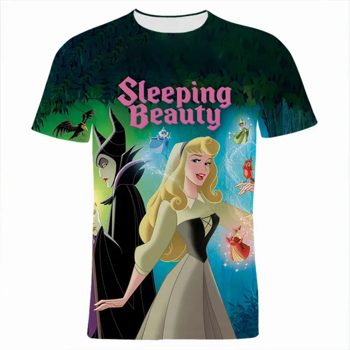Disney%20T-Shirts%20Sleeping%20Beauty%20Cartoon%20Anime%20Maleficent%203D%20Print%20Streetwear%20Men%20Women%20Fashion%20Oversized%20T%20Shirt%20Kids%20Tees%20Tops%20-%20Image%205
