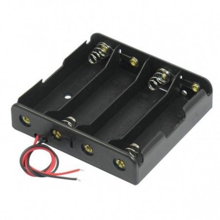 3.7V 18650 battery Case Holder Bracket Storage 4x Slot