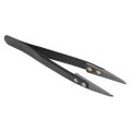 Black Ceramic Tweezers Set - Antistatic,Anticorrosion,Antimagnetic,Highly Heat Resistant(9Pack). 