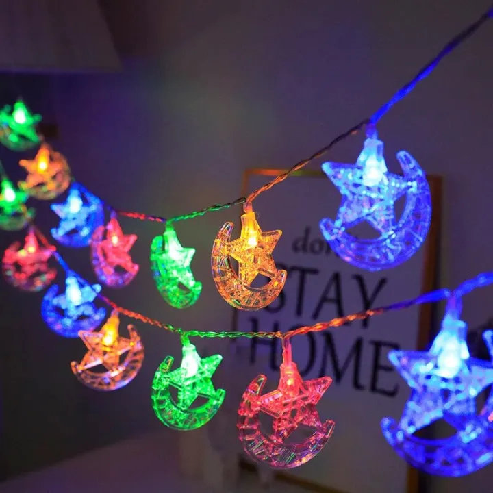 10/20lights%20LED%20Star%20Moon%20Light%20String%202023%20EID%20Mubarak%20Decor%20for%20Home%20Ramadan%20Kareem%20Gift%20Mubarak%20Muslim%20Islamic%20Party%20Supplies%20-%20Image%206