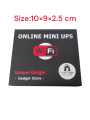 Mini Ups Box | For Wifi Routers, Access Control, Ip Cameras, And More -DIY Metal UPS Box Only Box (Size:10X9X2.5 cm). 