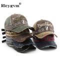 Letters Embroidery Baseball Caps For Women Men Fashion Retro Washed Cotton Snapback Hat Hip Hop Bull Head Print Trucker Dad Hats. 
