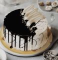 Choco vanilla cake. 