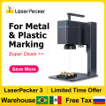 Laserpecker Laser Engraver Machine for Metal Plastic Portable Handheld Laser Engraving With 10KW Bluetooth 5.0 4k LP3. 