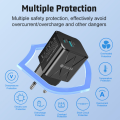 LIGHTINGQUEEN USB+PD 25W support super fast charging mobile phone charger adater support high-speed flash charging head. 