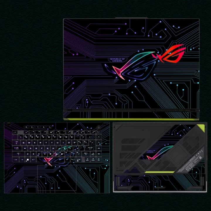 Laptop Skin for ASUS ROG Strix Scar G16 G634J/G18 G834J Vinyl Sticker for ROG Strix G614J G814J G713P G733P Customized Decals