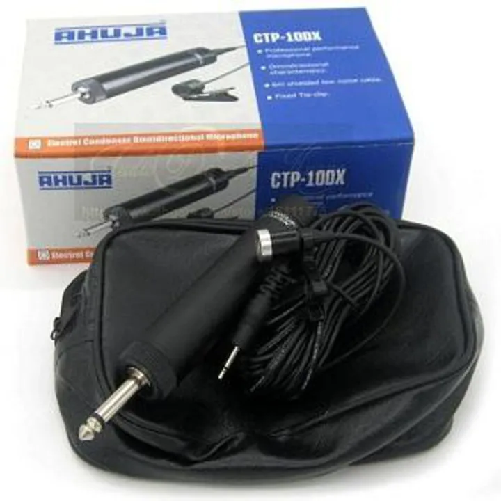 AHUJA%20CTP-10DX%205M%20Professional%20Musical%20Instrument%20Condenser%20Lavalier%20Microphone%20Clip%20Lapel%20Mic%20for%20Saxophone/Violin/Speech/Stage%20Performance%20-%20Microphone%20-%20Image%202
