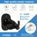 2pcs Self Adhesive Curtain Rod Bracket Universal Curtain Rod Holders Drilled or Self-Adhesive Curtain Rod Hooks Bathroom Kitchen. 