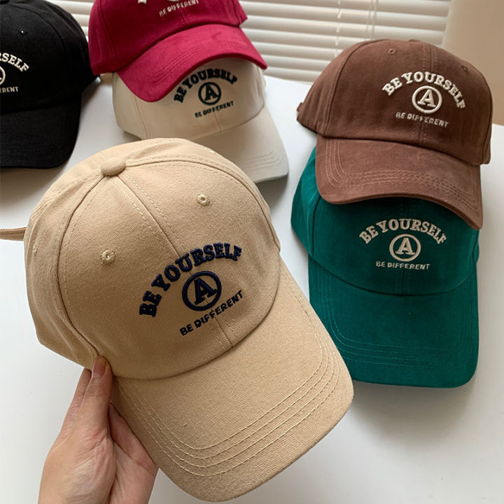 Spring%20and%20summer%202024%20new%20duck%20tongue%20hat%20female%20face%20small%20letter%20embroidery%20versatile%20tide%20man%20autumn%20sports%20baseball%20cap%20shade%20-%20Image%204