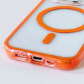 HOCE Shockproof Magnetic Phone Cases For iPhone 15 14 13 Pro Max MagSafe Case Candy Color Clear Soft Bumper Cover. 