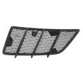 Bonnet Vent Mesh Grille Impact Resistant Hood Air Vent Grille Cover Left ABS Direct Fit for Cars. 