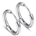 Stainless Steel Round Earrings For Men & Women.