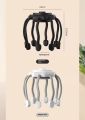 Top Type 8 Vibrating Contacts Electric Hair Massager Scalp Smart Scalp Massager New Ultra Head Scratcher Smart Head Massager.