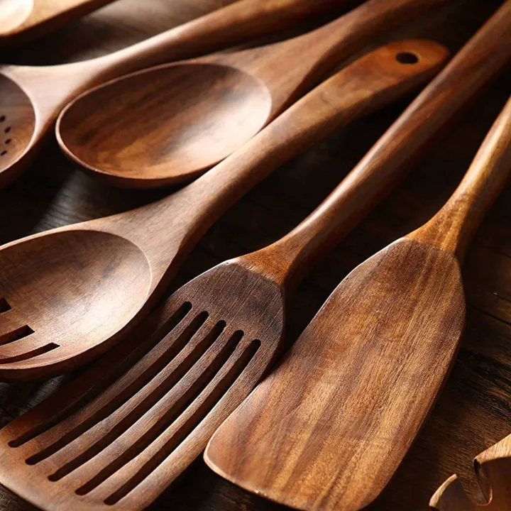 Individual%20Wooden%20Kitchen%20Utensils%20Set,Wooden%20Spoons%20for%20Cooking%20Natural%20Teak%20Wood%20Kitchen%20Spatula%20Set%20for%20Including%207%20Pack%20Exquisite%20Product%20-%20Image%206