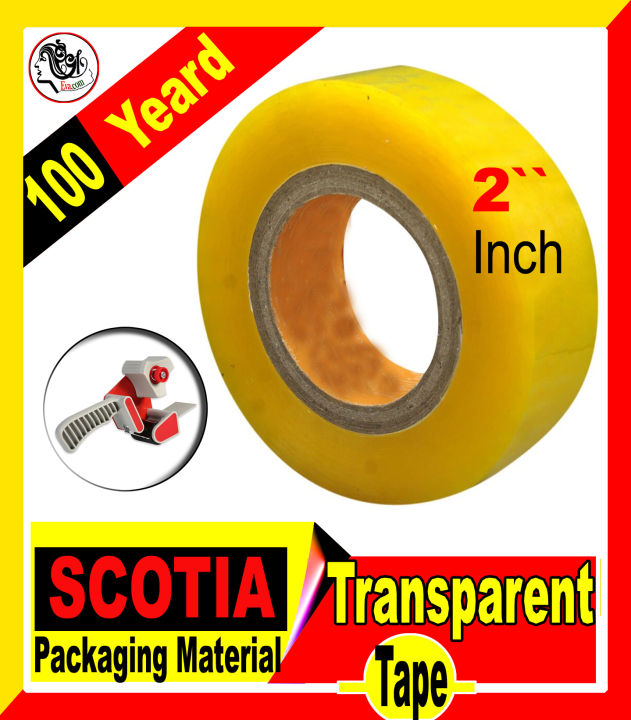 Scotia%20Transparent%20Packaging%20Tape%20100%20Yard%20Packaging%20Material%20-%20Image%202