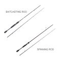 Abu Garcia Black Max BMAXC662M Spinning Rod 6'6" 1.98m Carbon Spinning Fishing Rods 2 Sec M Power Rod.