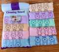Baby Soft Face Towel CN-1pcs 11*11 Inch -5pcs 1pac - Multicolor. 