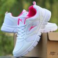 Spring and Summer Leather Surface Sneakers Waterproof Casual Shoes White Running Shoes Student Fashionable Shoes White Sneakers Unisex Shoes Tennis Shoes.