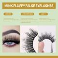 MAANGE Magefy 10 Pairs Mink False Eyelash Box soft Hair Make up Lashes Extension - Golden Box. 