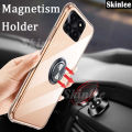 Phone case For Honor X8B Back cover Ring Holder Ultra Thin Transparent Car Navigation Soft Silicone Clear cover For Honor X8B Phone casing. 